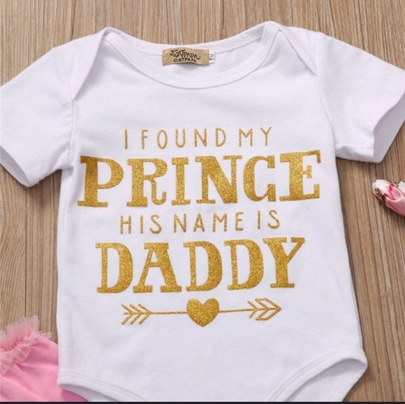 4 PCS newborn baby girl clothes romper band shorts - Picture 4 of 7